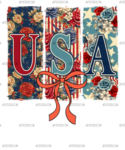 Floral_USA_Bow