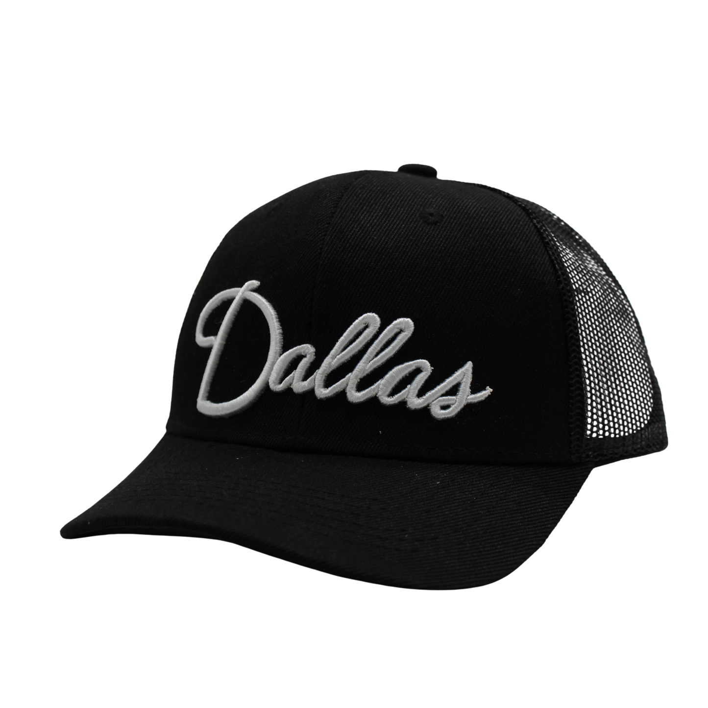 Dallas Script Embroidered Trucker Cap