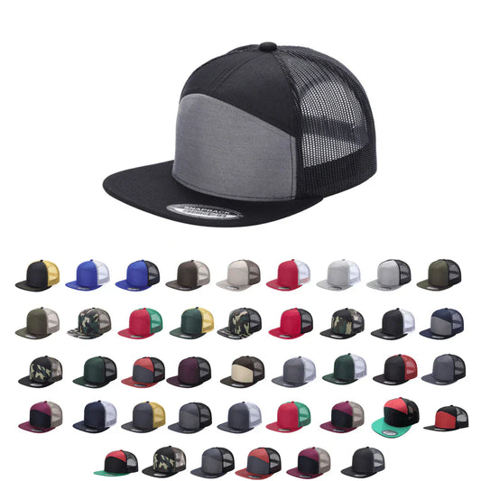 7 Panel Meshback Caps