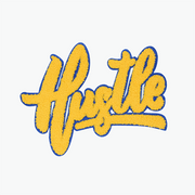 HustleYellowonBlue.png