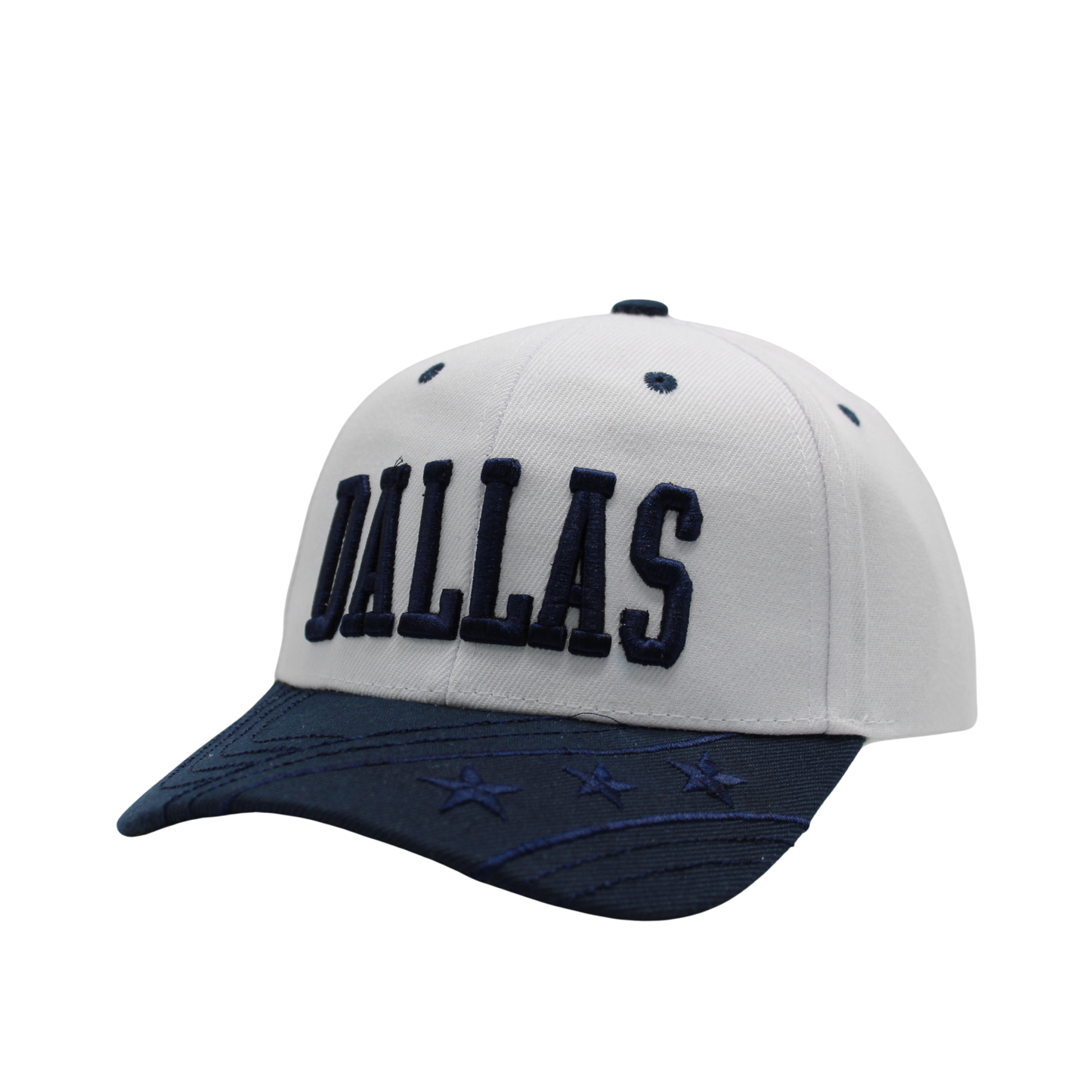 Dallas Three-Star Embroidered Cap