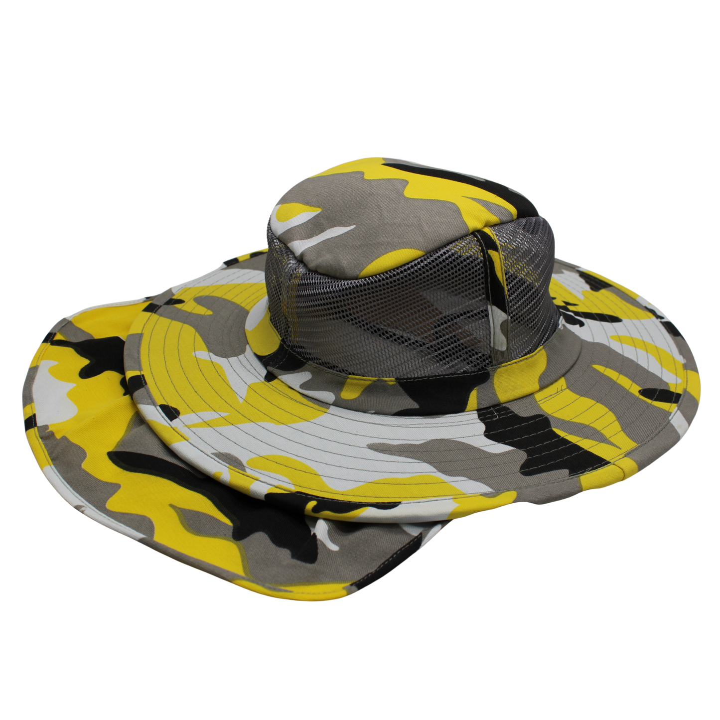 Camo Sun Hats with Neck Flap
