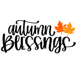 Autumn Blessings DTF Transfer