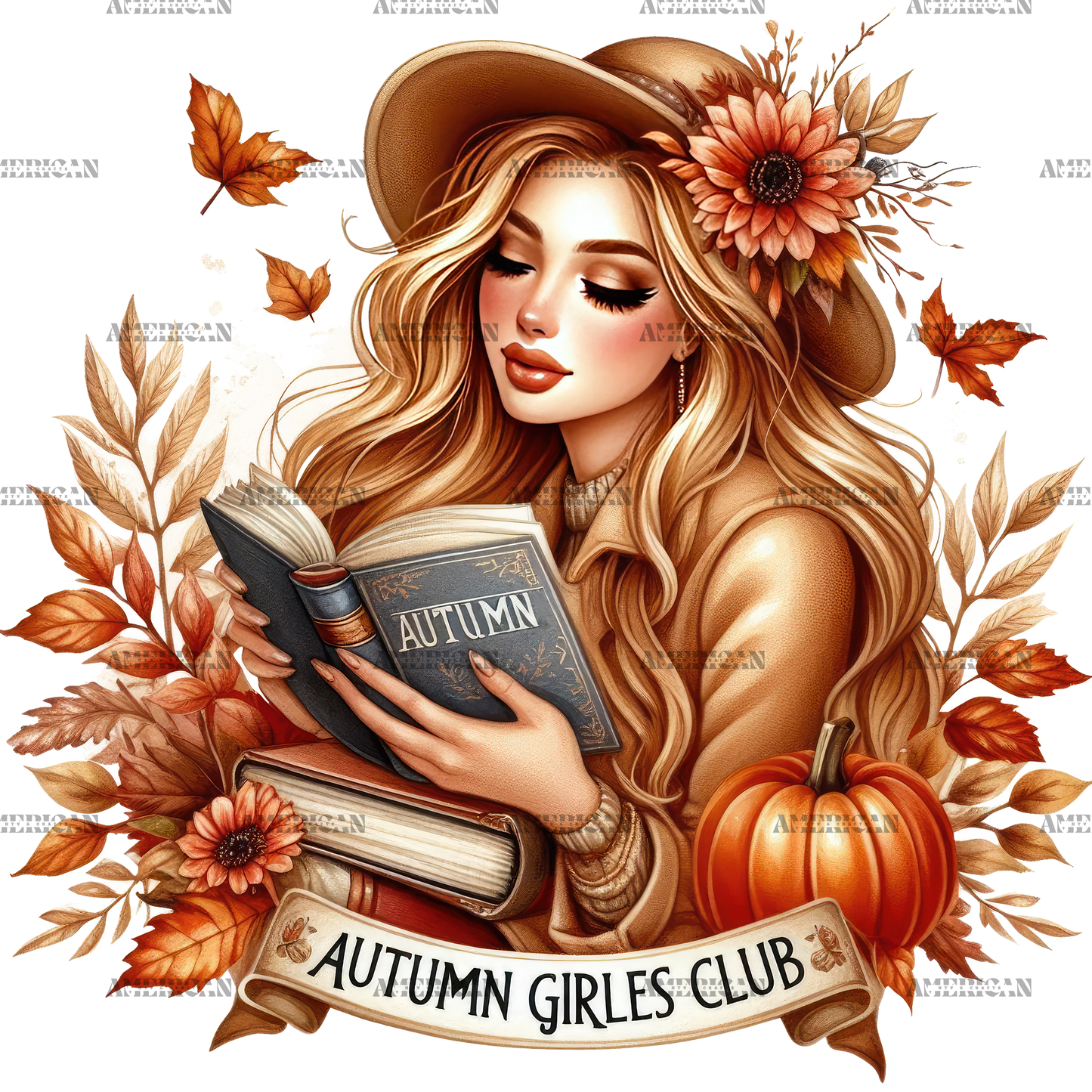 Autumn Girls Club DTF Transfer