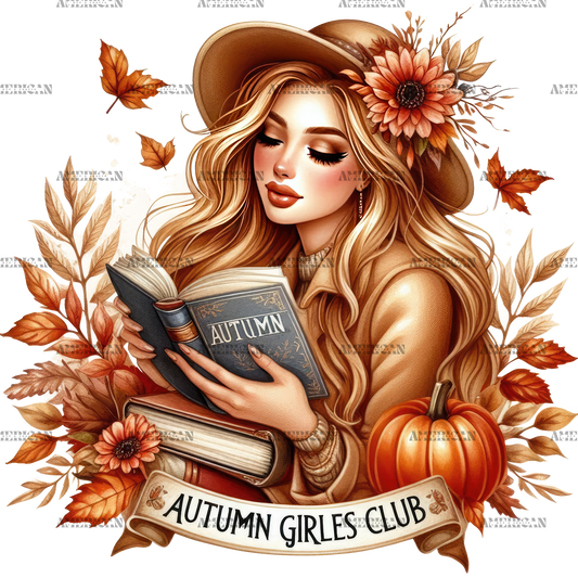 Autumn Girls Club DTF Transfer