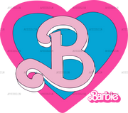 Barbie Logo DTF Transfer