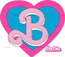 Barbie Logo DTF Transfer
