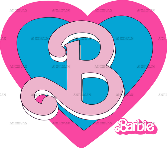Barbie Logo DTF Transfer