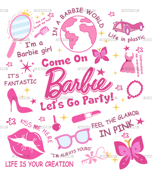 Barbie Song DTF Transfer