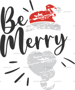 Be Merry DTF Transfer