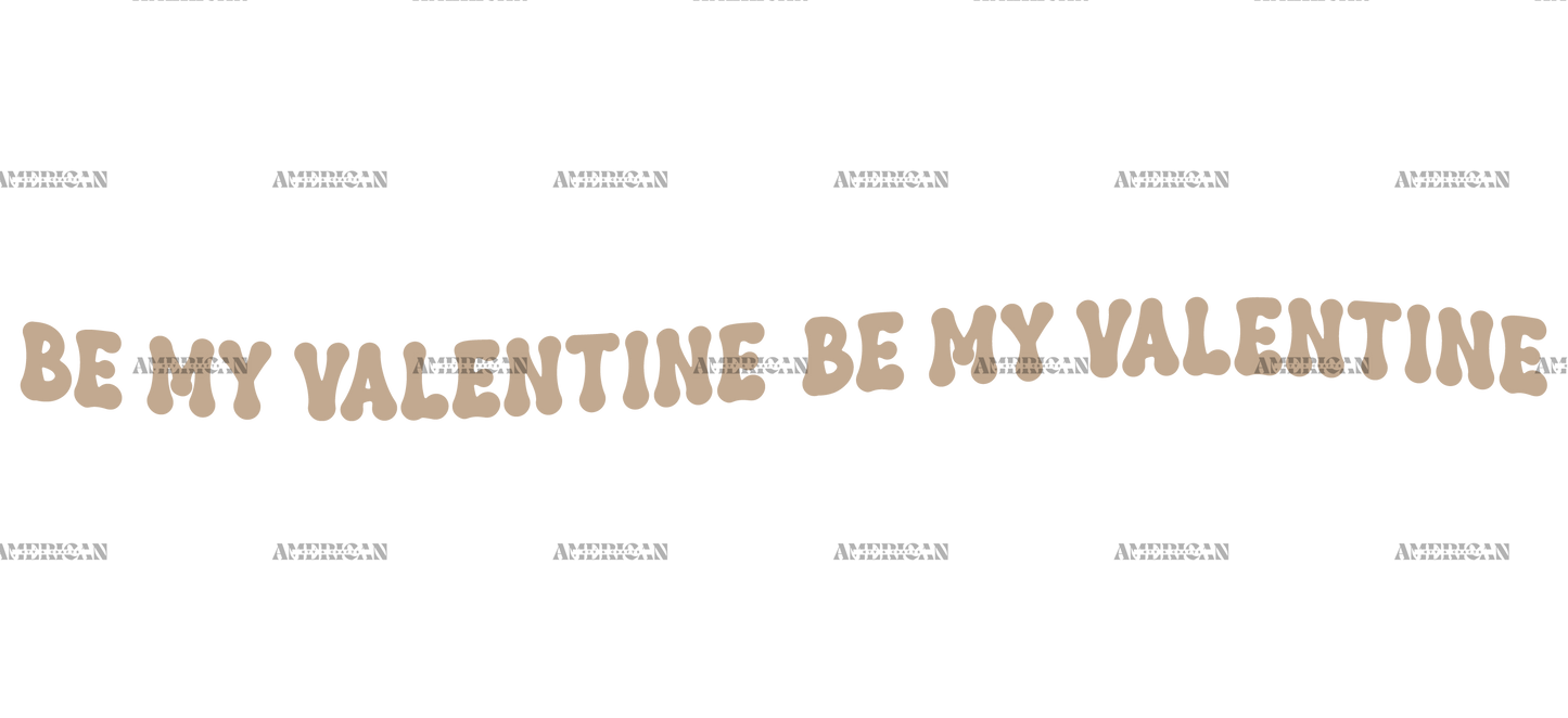 Be My Valentine-7 UV DTF Transfer