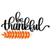 Be Thankful DTF Transfer