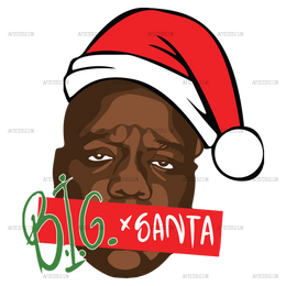 Big Santa DTF Transfer