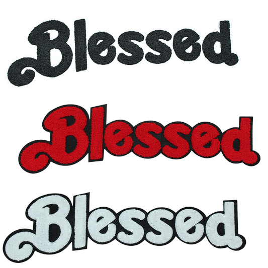 Blessed Patch (Large/Chenille)