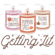 Candles Getting Lit-1 DTF Transfer