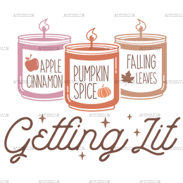 Candles Getting Lit-1 DTF Transfer