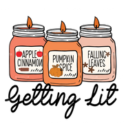 Candles Getting Lit-2 DTF Transfer