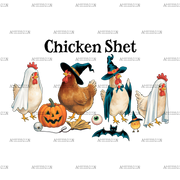 Chicken Shet DTF Transfer