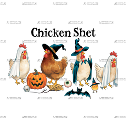 Chicken Shet DTF Transfer