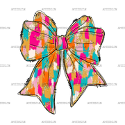Christmas Bows-7 DTF Transfer