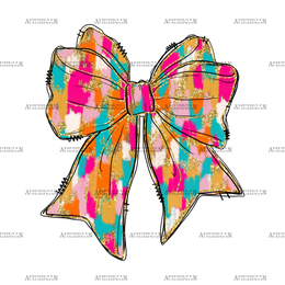Christmas Bows-7 DTF Transfer