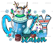 Christmas Cozy Season DTF Transfer