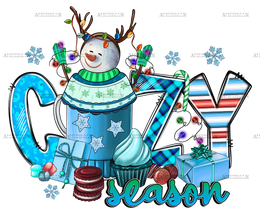 Christmas Cozy Season DTF Transfer