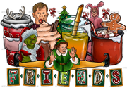 Christmas Friends DTF Transfer