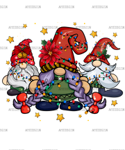 Christmas Gnomies DTF Transfer
