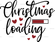 Christmas Loading DTF Transfer