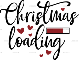 Christmas Loading DTF Transfer