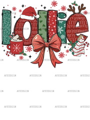 Christmas Lollie DTF Transfer
