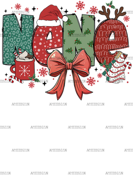 Christmas Nene DTF Transfer