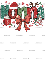 Christmas Nonna DTF Transfer