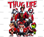 Christmas Thuglife-1 DTF Transfer