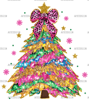 Christmas Tree-6 DTF Transfer