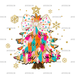 Christmas-Tree-7 DTF Transfer