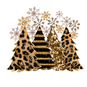 Christmas Trees-1 DTF Transfer