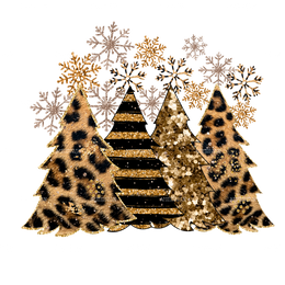 Christmas Trees-1 DTF Transfer