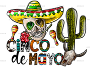 Cinco De Mayo 2 Dtf Transfer