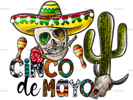 Cinco De Mayo 2 Dtf Transfer