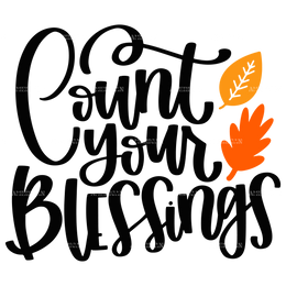 Count Your Blessings DTF Transfer