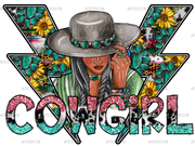 Cowgirl Hat DTF Transfer