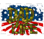 Dad Life-1 DTF Transfer