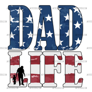Dad Life-2 DTF Transfer