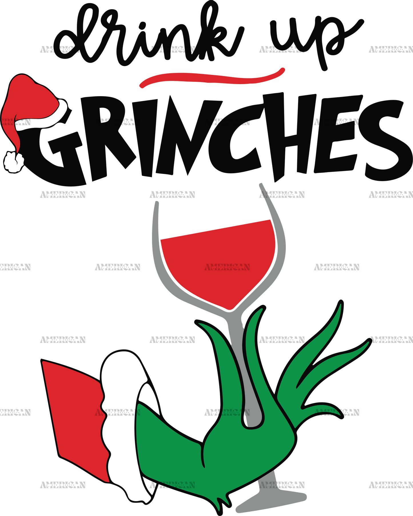 Drink Up Grinches-3 DTF Transfer