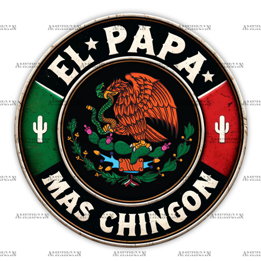 El Papa Mas Chingon DTF Transfer