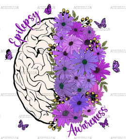 Epilepsy Awareness DTF Transfer