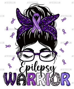 Epilepsy Warrior DTF Transfer