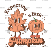 Expecting A Little Pumpkin DTF Transfer